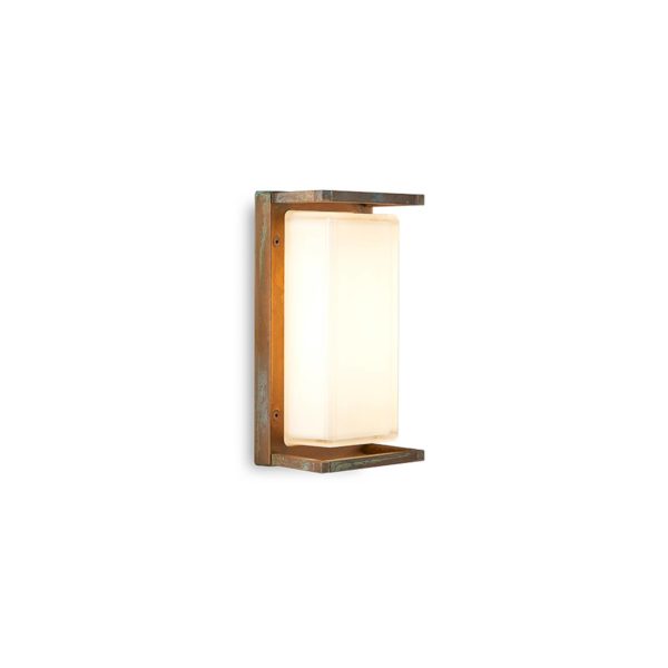 Moretti Luce Applique d’extérieur Ice Cubic 3412 laiton antique Moretti Luce