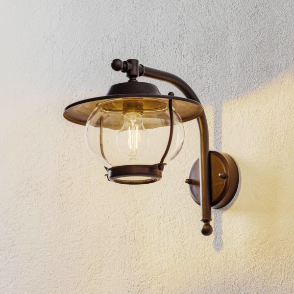 Moretti Luce Applique d’extérieur Betulle, laiton bruni Moretti Luce