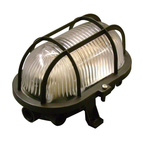 Müller-Licht Applique murale Basic Oval, noir Müller-Licht