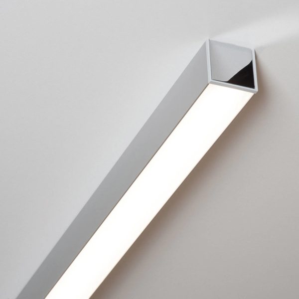 Molto Luce Plafonnier LED Ride aluminium anodisé, 85,7 cm Molto Luce
