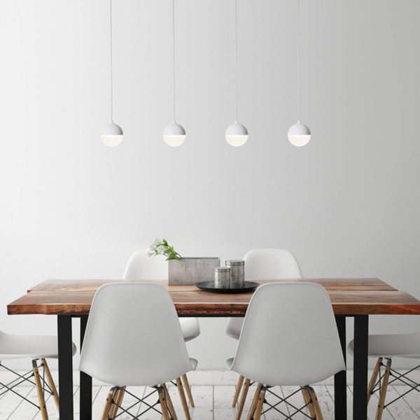 Molto Luce Gilo PD suspension LED 3 000K blanc Molto Luce