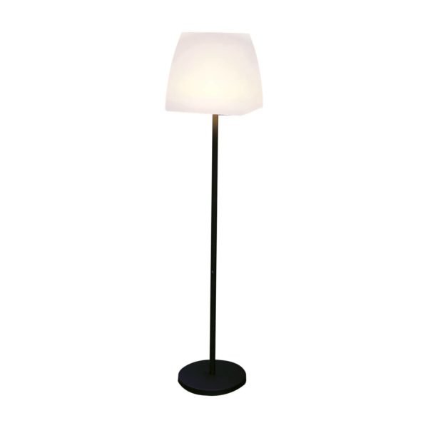 Megatron lampadaire LED Danna abat-jour ang. IP44 Megatron
