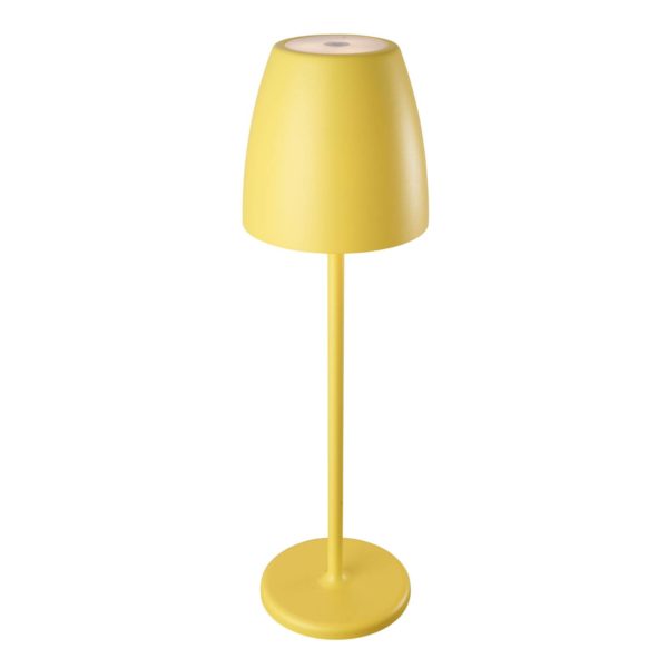 Megatron lampe à poser LED batterie Tavola jaune Megatron