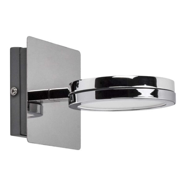 Lightme applique miroir LED Aqua down chrome 1 l LightMe