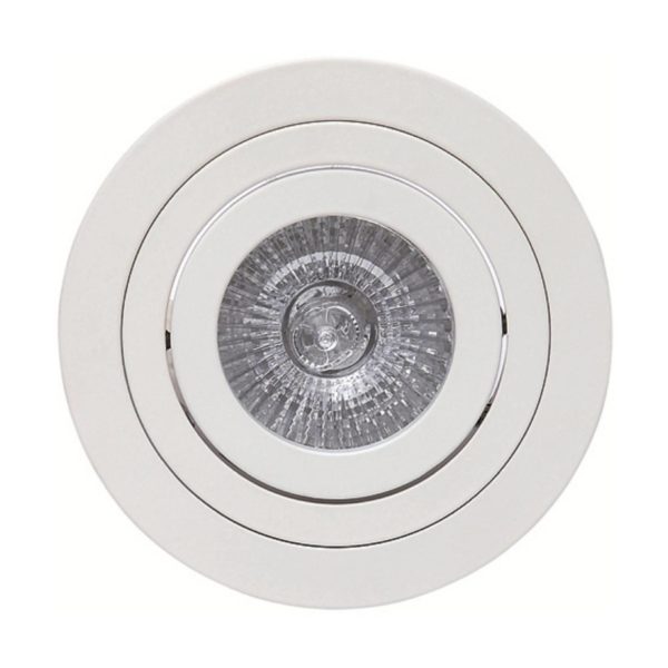 Mantra Iluminación Lampe encastrable Básico, ronde, blanche mate Mantra Iluminación