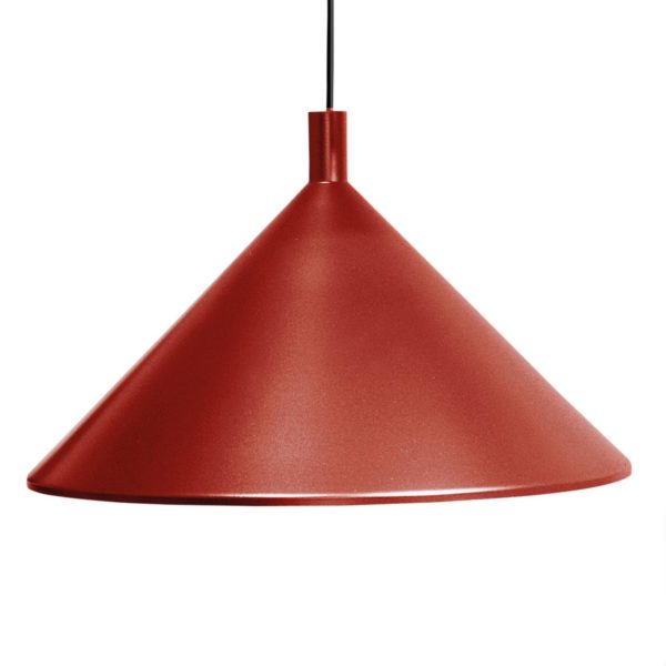 Martinelli Luce Cono suspension rouge, Ø 45 cm Martinelli Luce