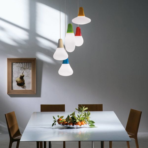 Martinelli Luce Ciulifruli suspension, rouge Martinelli Luce