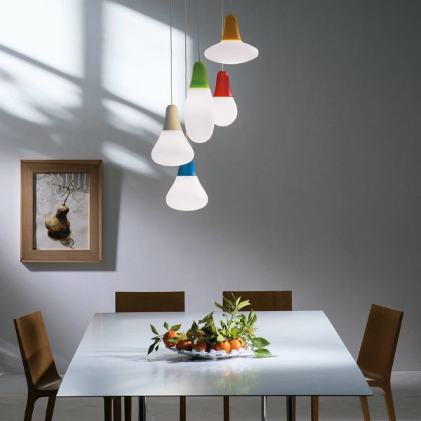 Martinelli Luce Ciulifruli suspension, jaune Martinelli Luce