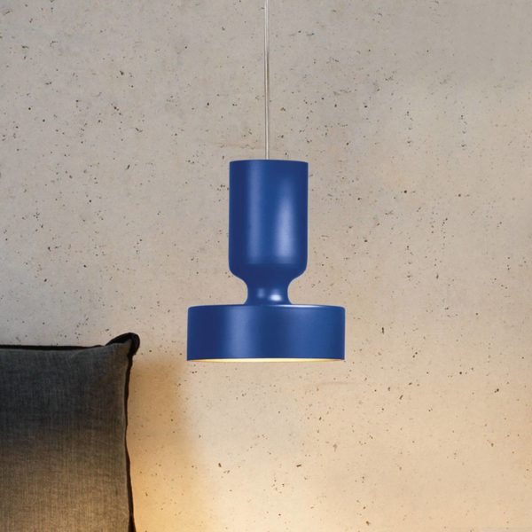 Modo Luce Hammer suspension Ø 15 cm bleu foncé Modo Luce