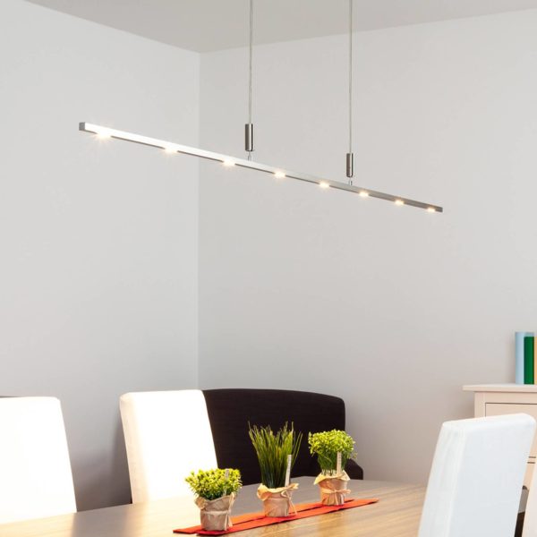 Quitani Suspension LED Tolu, longueur 180 cm, intensité variable quitani