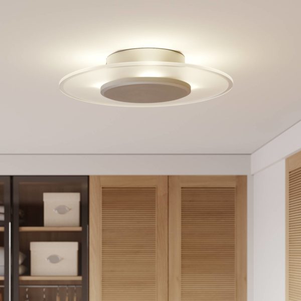 Quitani Plafonnier LED Dora, Ø 38 cm, rond quitani