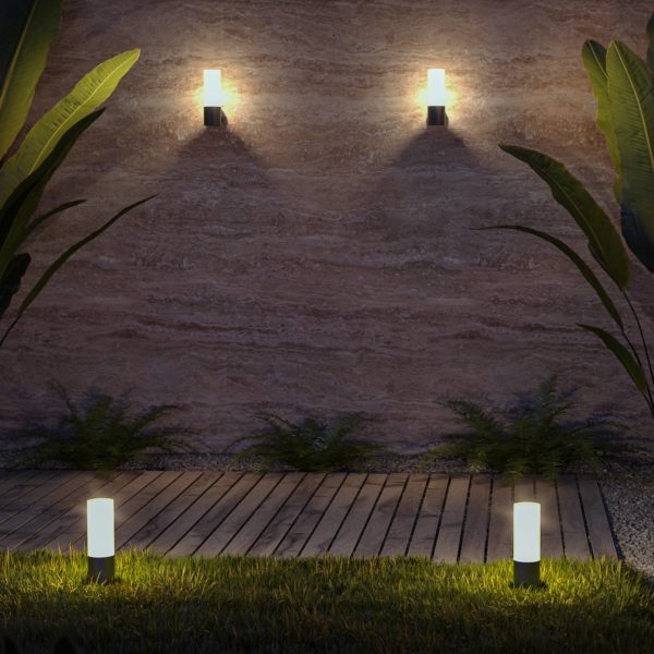 Maytoni Willis luminaire pour socle, gris Maytoni