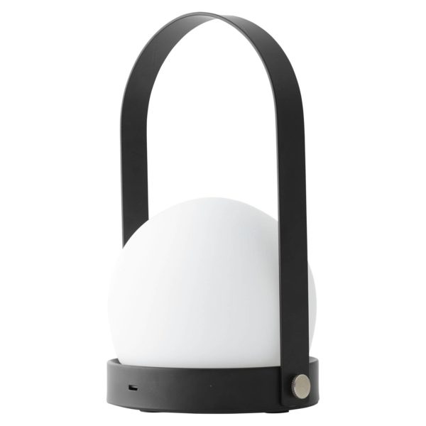 Audo Copenhagen Audo Carrie lampe déco LED rechargeable, noire Audo Copenhagen