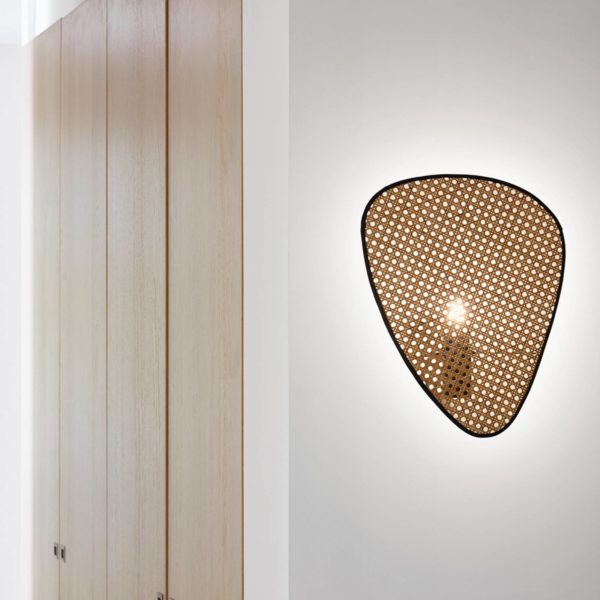 MARKET SET Screen applique à 1 lampe, naturel MARKET SET