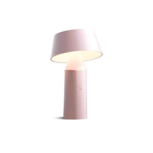 MARSET Bicoca lampe table LED batterie rose pâle Marset