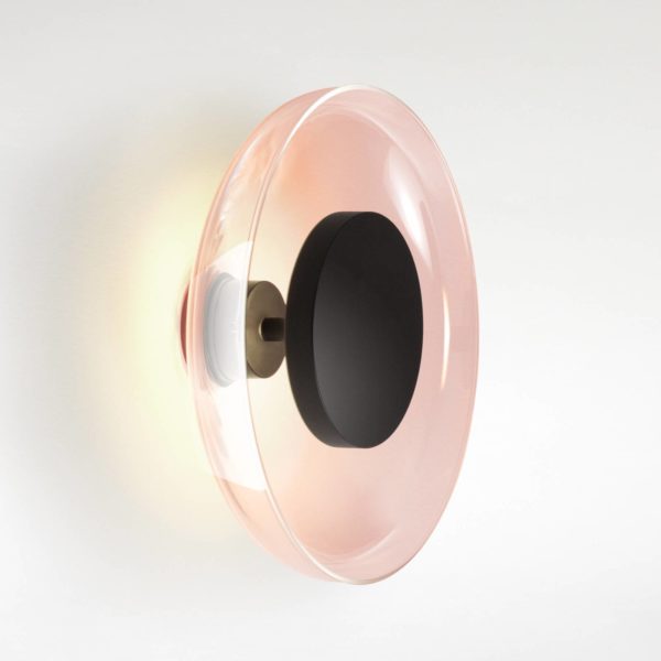 MARSET Aura applique murale LED, Ø 25 cm, cuivre Marset
