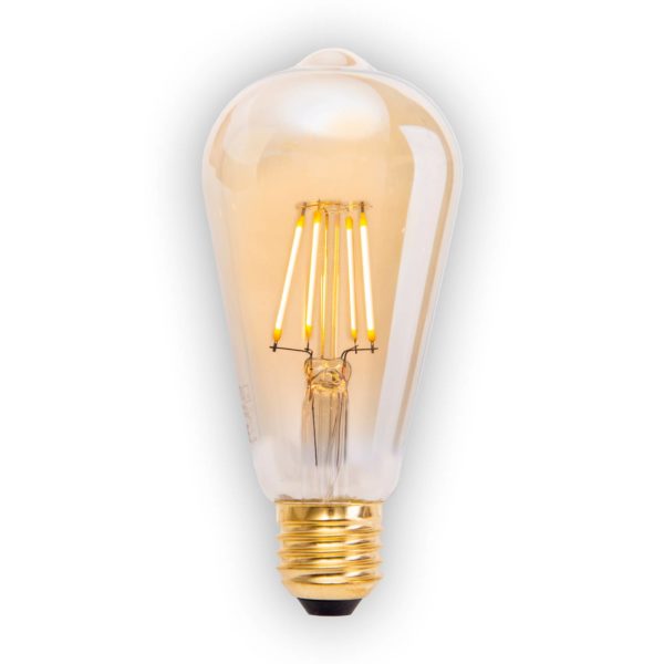 Näve Ampoule LED E27 4W 320lm blanc chaud dim, pack 4 Näve
