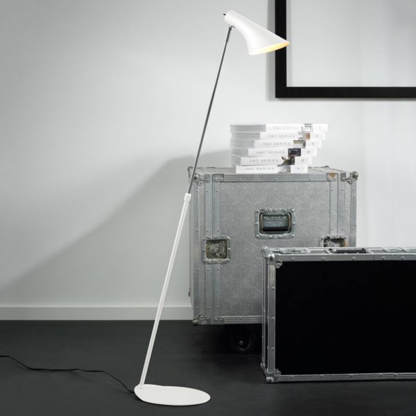 Nordlux Lampe sur pied Vanila, réglable, blanche Nordlux