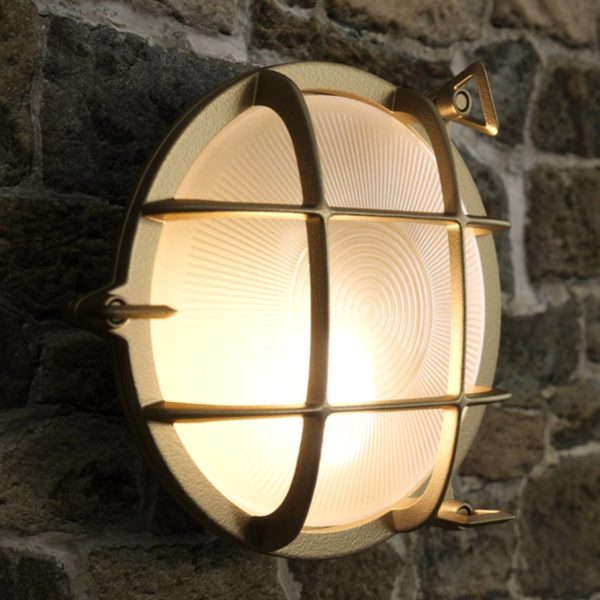 Nordlux Applique d’extérieur Polperro, laiton Nordlux