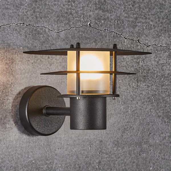 Nordlux Applique d’extérieur Bastia noire Ø 24 cm Nordlux