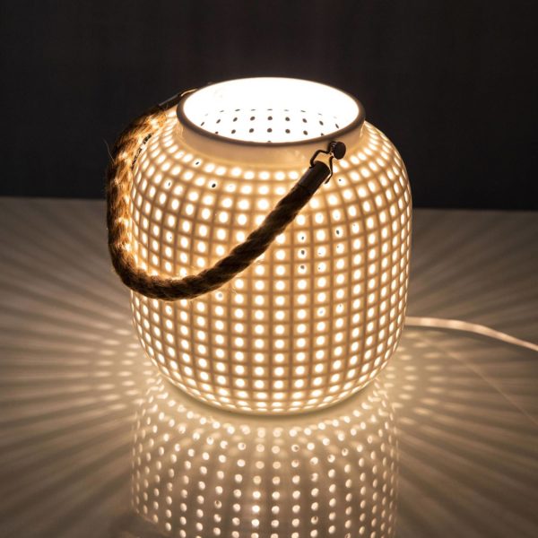 NOWA GmbH Lampe à poser Bola, blanche NOWA GmbH