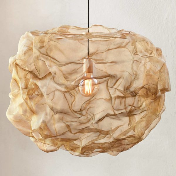 Northern Heat – suspension en maille de laiton Northern