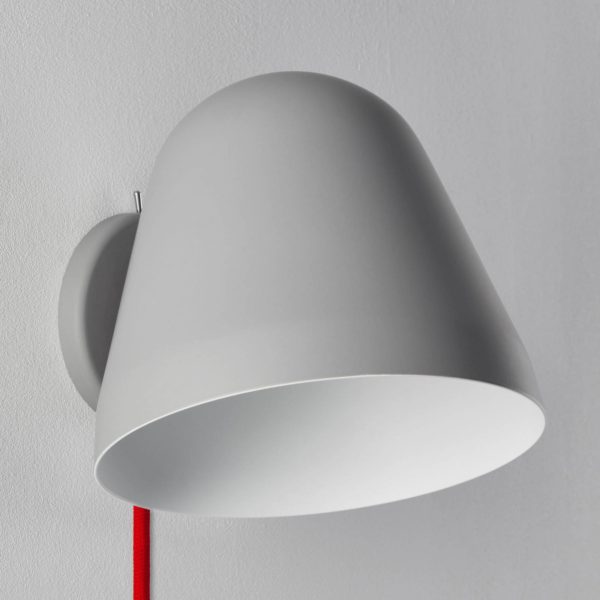 Nyta Tilt Wall Short applique câble rouge, grise NYTA
