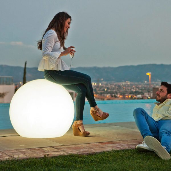 Newgarden Buly lampe de sol boule, Ø 80 cm Newgarden