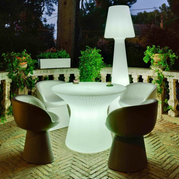 Newgarden Capri LED Table, hauteur 73 cm Newgarden
