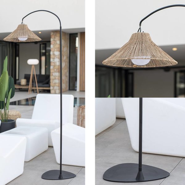 Newgarden Niza lampe sur pied LED, intérieur/extérieur, 168cm Newgarden