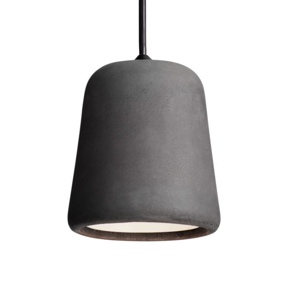 New Works Material Original suspension béton foncé New Works