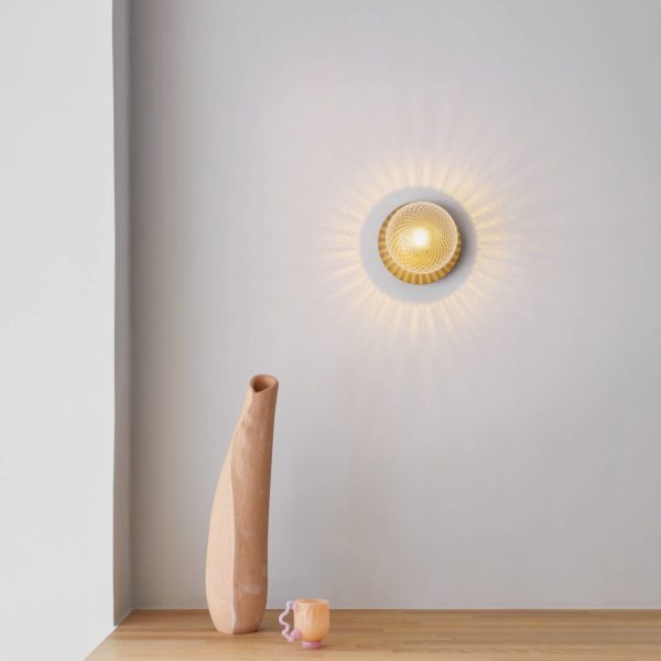 Nuura Aps Nuura Liila 1 Medium applique, doré/transparent Nuura Aps