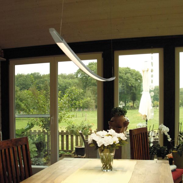 OLIGO Lisgo suspension LED, chromée Oligo