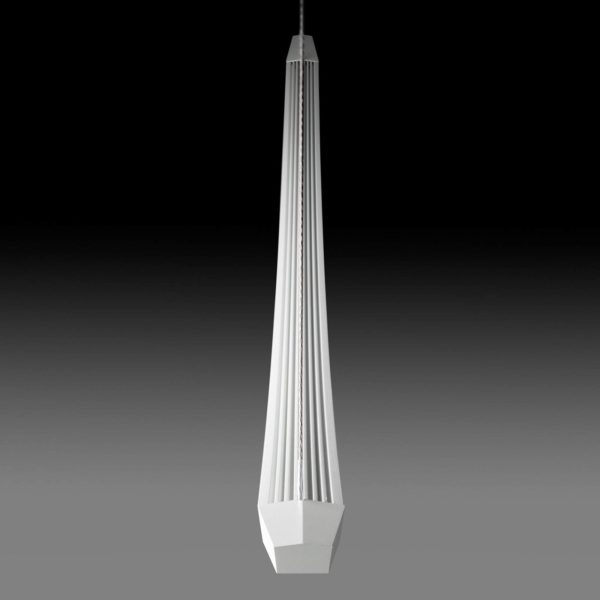 OLIGO Lisgo suspension LED, blanche mate Oligo