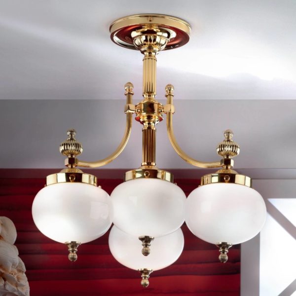 Orion Charmant plafonnier DELIA, 4 lumières Orion