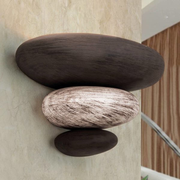 Orion Imitation pierre, applique LITICA beige-brun Orion