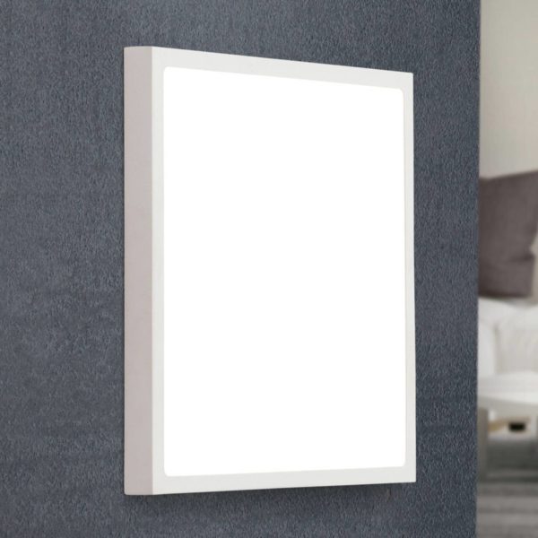 Orion Applique LED Vika, carrée, blanche, 30 x 30 cm Orion
