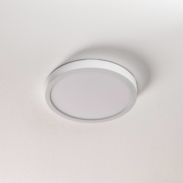 Orion Plafonnier LED Vika, rond, blanc, Ø 23 cm Orion