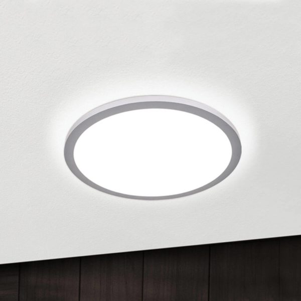 Orion Plafonnier LED Aria titane, dimmable – 40 cm Orion