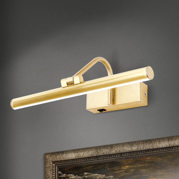 Orion Applique pour tableau LED Sofia, dorée – 30 cm Orion