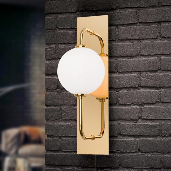 Orion Applique LED Pipes en doré brillant Orion