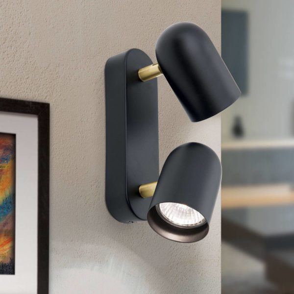 Orion Applique Bradley à 2 lampes, inclinable Orion