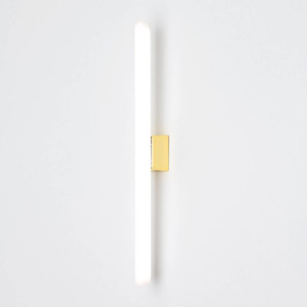 Orion Applique pour miroir LED Visagist, fixation laiton Orion