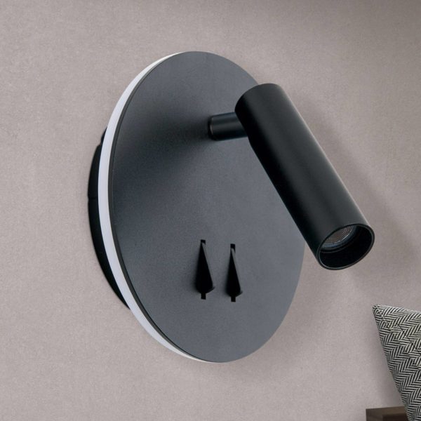 Orion Applique LED Lenny à 2 sources lumineuses, noire Orion