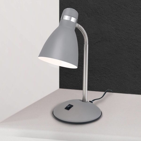 Orion Lampe de bureau School, grise Orion