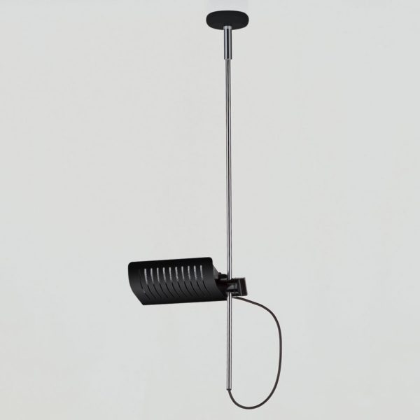 Oluce Colombo 885 – Suspension design noir Oluce