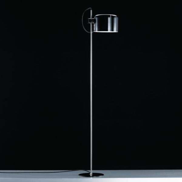 Oluce Coupé – lampe sur pied design intemporelle noire Oluce