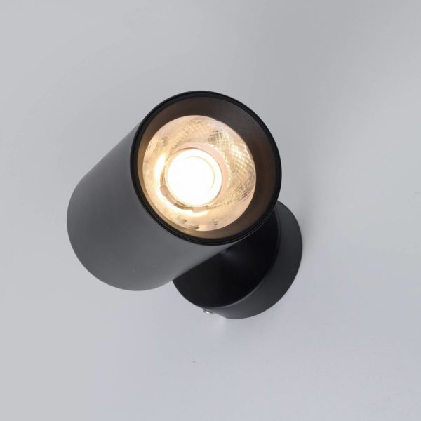 PURE Technik spot LED, dimmable Tronic, noir Pure