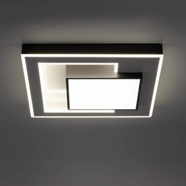 Q-Smart-Home Paul Neuhaus Q-Alta plafonnier LED, 55x55cm Q-Smart-Home