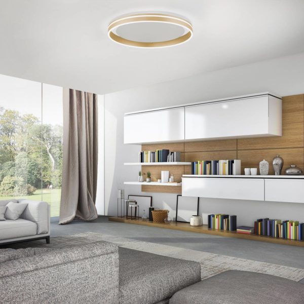 Q-Smart-Home Paul Neuhaus Q-VITO Plafonnier LED, Ø 60cm Q-Smart-Home